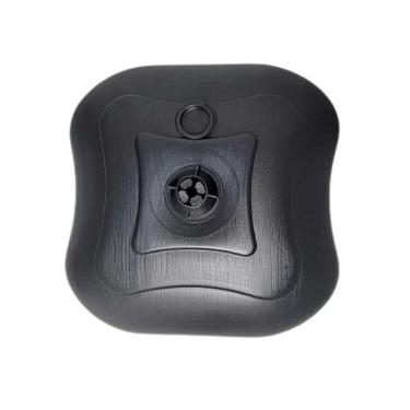 Imagem de Base Guarda Sol E Ombrelone Plástico Areia ou Agua 22KG Wind Banner Praia Piscina(Preto)