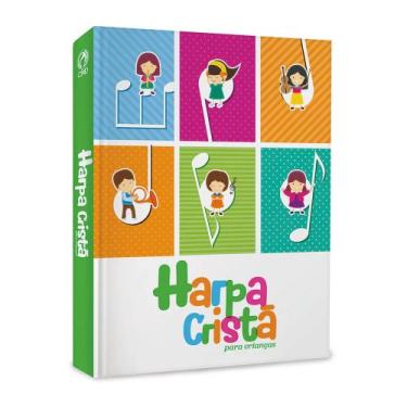 Imagem de Harpa Cristã Popular Média para Crianças - Notas Musicais - CPAD