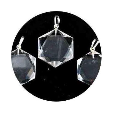 Imagem de Colar Estrela de Davi Pedra Cristal Montagem Pino Prata 950 - Cristais