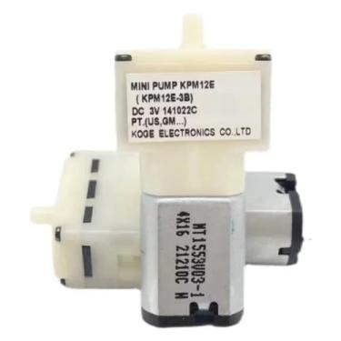 Imagem de 1 unidade bomba de diafragma inflável DC DC3V pulso eletrônico KPM12E monitor pequeno bomba de ar acionadores de motor