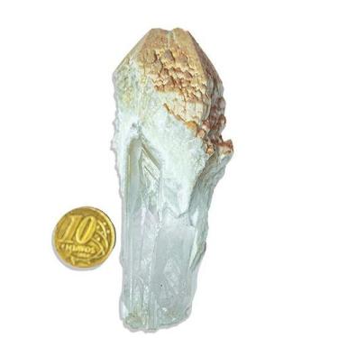 Imagem de Ponta Cristal Bruto Quartzo Vela Natural Tipo C 90 a 100 mm 80g - Cris