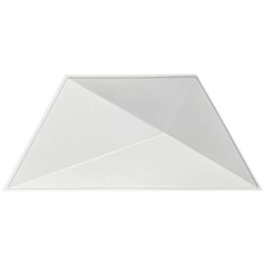 Imagem de Revestimento De Parede Pvc 3D Luxo Trapézio 50X22Cm 84Placas
