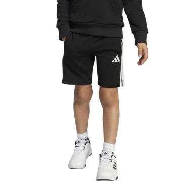 Imagem de Short Adidas Essentials Três Listras Infantil - Preto 7-8-Unissex