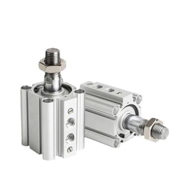 Imagem de Cilindro de almofada de ar fino buffering RDQB20-15 RDQB25-20 RDQB32-25 RDQB40-30 RDQB50-40 RDQB63-50 RDQB80-75 RDQB100-100 1 peça (curso 20 mm, RDD. QB25)