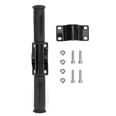 Imagem de Scooter elétrico infantil alça corrimão resistente liga de alumínio punhos de borracha para m365 scooter elétrico seguro confortável durável 1 peça 265g 23x5x4cm