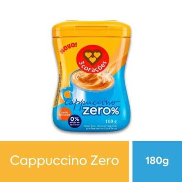 Imagem de Cappuccino Zero Açúcar e Zero Lactose 3 Corações 180g - 2191