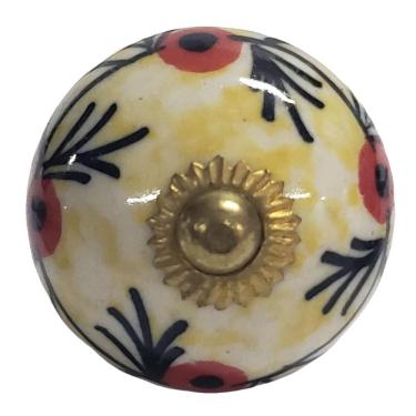 Imagem de Puxador Cerâmica Indiano Modelo 68