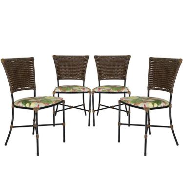 Imagem de Jogo De Cozinha Gramado Argila Cadeiras Jantar