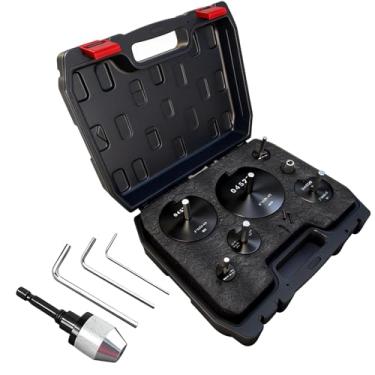 Imagem de YATOINTO Kit de alargador de tubos de PVC 6 peças - 04529 para conjunto de ferramentas de alargador de encaixe de tubo de plástico PPRK6 (3/10.2 cm a 10.2 cm) | Protetor de soquete de PVC com lâminas