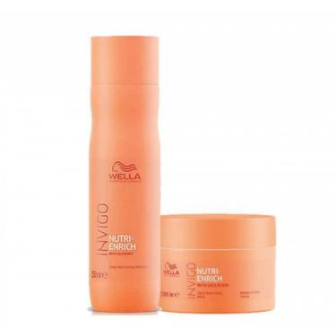 Imagem de Kit Wella Invigo Nutri Enrich Shampoo 250ml + Máscara 150ml