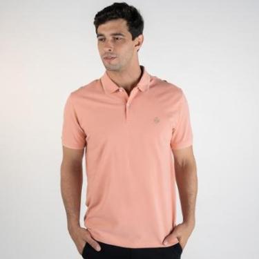 Imagem de Camisa Polo Forum Friso Salmão-Masculino