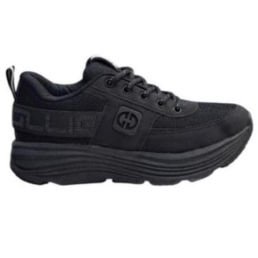 Imagem de Tênis Ollie Virtus 2 Infantil Meninos Preto + Preto-Masculino