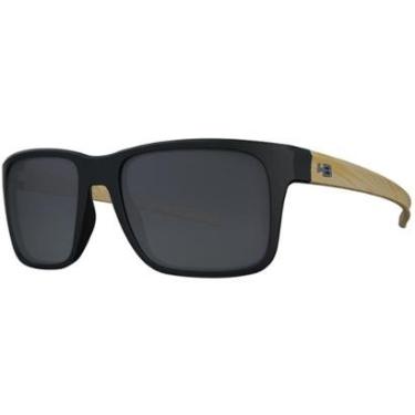 Imagem de Óculos de Sol HB H-Bomb 2.0 M BlackWood Gray-Masculino