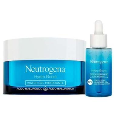 Imagem de Neutrogena Hydro Boost Kit – Hidratante Facial Water Gel + Sérum Hidratante Kit-Unissex