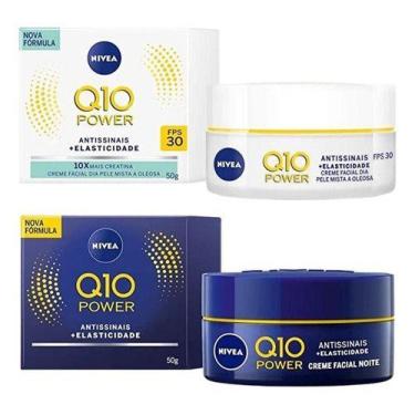 Imagem de Creme Nivea Q10 Power Dia fps15/Noite Pele mista Oleosa 49g