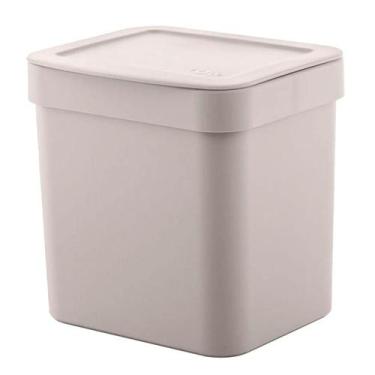 Imagem de Lixeira Para Pia De Cozinha Trium 4,7 Litros LX505 - Ou, Bege