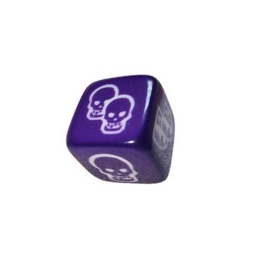 Imagem de Hero Quest Power Dice Unitário - Generica, Roxo
