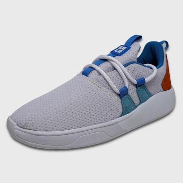 Imagem de Tênis Hocks Galáctica White/Blue/Peach-Masculino
