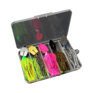 Imagem de Kit De Iscas Artificiais Spinner Bait De Vários Pesos 7g 9g 12g 14g 21