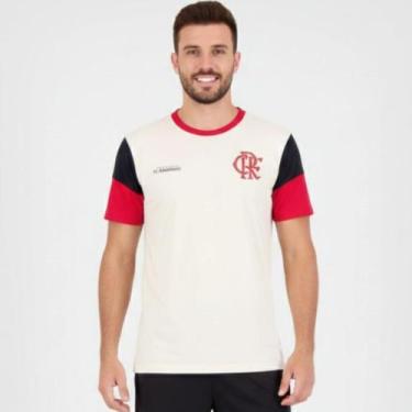 Imagem de Camisa Flamengo Clamor Masculina - Bege - G - Braziline, G
