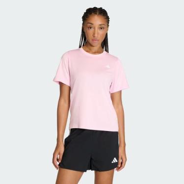 Imagem de Camiseta Adidas WE Min Crew Feminina Rosa, M