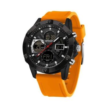 Imagem de Relógio Esportivo Militar Masculino, Cronógrafo À Prova D'água, Relógi