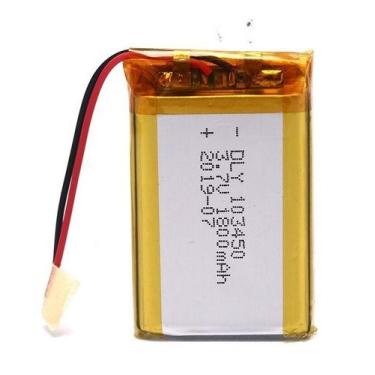 Imagem de Bateria (2pcs) 3.7v 1800 Mah 10mm X34mm X50mm 2 Fios 103450 - BGB ENER