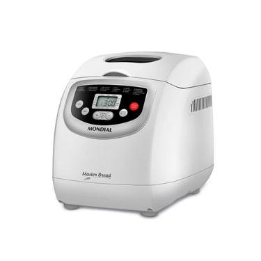Imagem de Panificadora Automática Mondial Master Bread NPF-54 com 19 Funções Pré-programadas - Branca