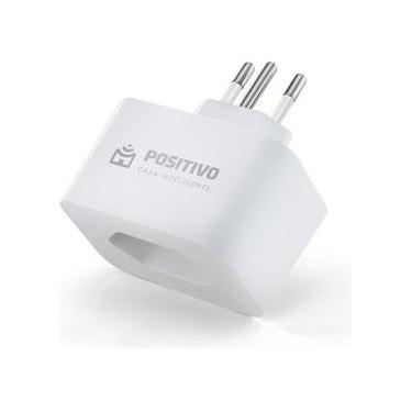 Imagem de Smart Plug Positivo Casa Inteligente 10a Wi-fi Cor Branco
