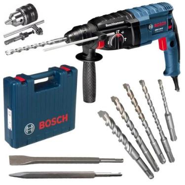 Imagem de Martelete SDS-Plus GBH 2-24D 800W c/ Mandril + Kit com 7 Peças BOSCH, 