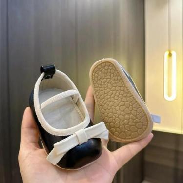 Imagem de Sapatos de Princesa para Bebês - Antiderrapantes - Primeiro Passo, E, 