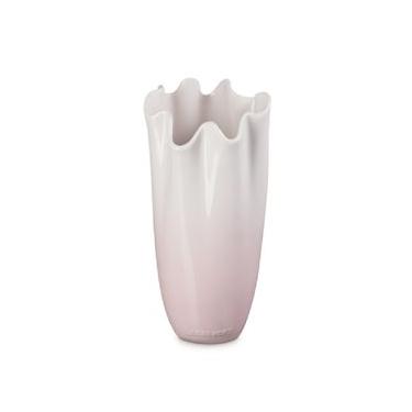 Imagem de VASO DE FLOR RUFFLE LE CREUSET 2L EM CERÂMICA SHELL PINK 81323007770099