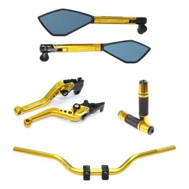 Imagem de Manete Manopla Retrovisor Guidão Factor Fz15 Fazer 150 250 - NoBrand, 