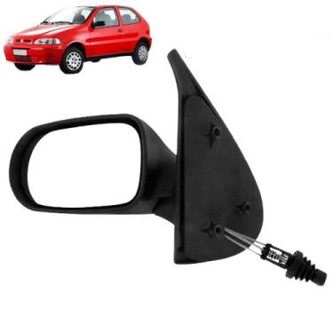 Imagem de Retrovisor Palio 2 Portas 2001 2002 2003 Com Controle - Prime, Esquerd