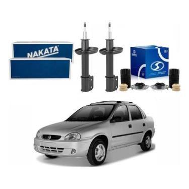 Imagem de Kit Amortecedor Dianteiro Corsa Classic 1.0 1996 A 2010 - Nakata