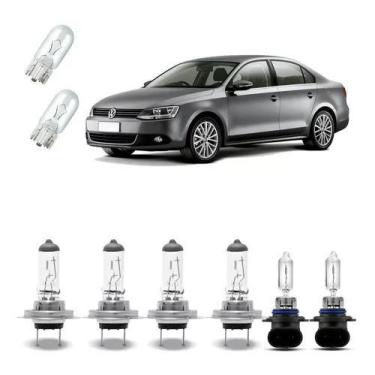 Imagem de Kit Lâmpada Halógena Jetta 2011 2012 2013 2014 Farol E Milha - TIGER