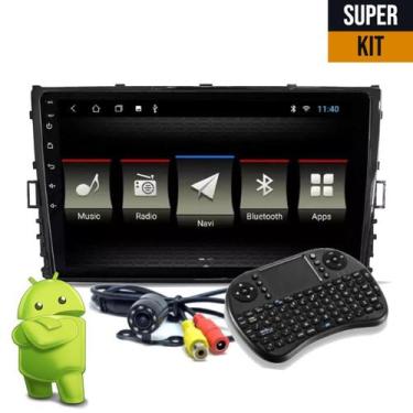 Imagem de Multimídia Android Universal 9" Polegadas JR8 Diamond + câmera de ré B