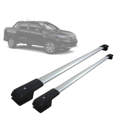Imagem de Rack Bagageiro De Teto Travessa Fiat Strada Cabine Dupla 2020 a 2024 M