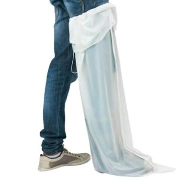 Imagem de Protetor Gesso Perna Para Banho Cirurgia Adulto 40 x 110 Capa Impermeá