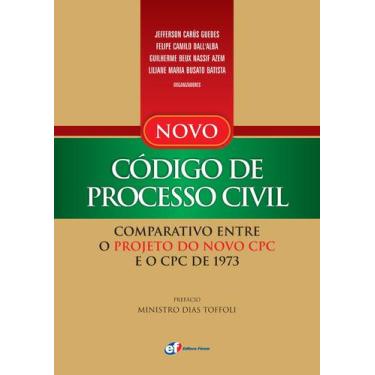 Imagem de Livro - Novo Código de Processo Civil - comparativo entre o projeto do