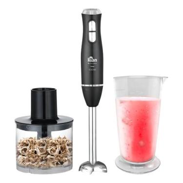 Imagem de Mixer Kian 2 em 1 500W 2 Velocidades Cor Preto 127V, 110V