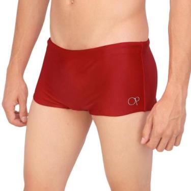 Imagem de Sunga Boxer Ocean Pacific Vermelha, P