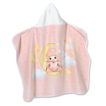 Imagem de Toalha de Banho P/ Bebê - Velour - Sweet Dreams - 100% Algodão - C/ Ca