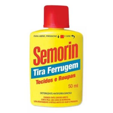Imagem de Tira Ferrugem P/ Tecidos e Roupas 50ml Semorin