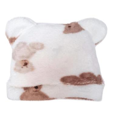 Imagem de Touca Bebê Soft Macia Em Estampas Sortidas Inverno Quentinho - Koala B