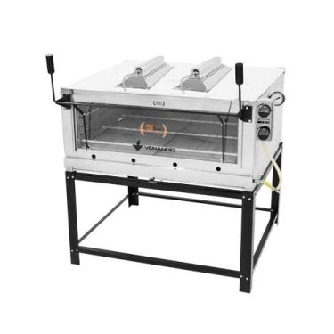 Imagem de Forno Lastro Refratário Gás Infravermelho Gratinador Inox FIRIV110 Ven