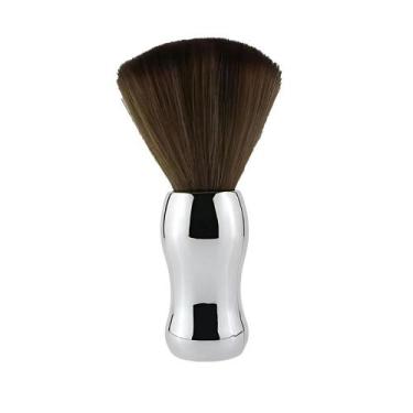 Imagem de ESPANADOR PERSONALIZADO COR CROMADO Pelos E Cabelos - world barber
