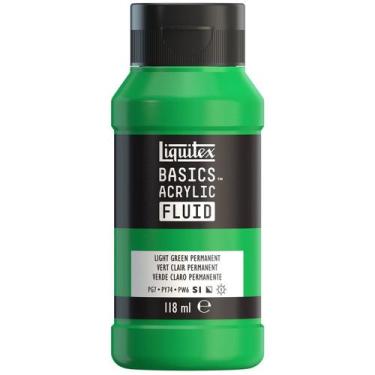 Imagem de Tinta Acrílica Liquitex Fluid 118ml Light Green Permanent, Fluid