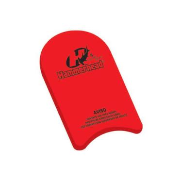 Imagem de Prancha De Natação 100% Eva 31x23cm Hammerhead, Vermelho