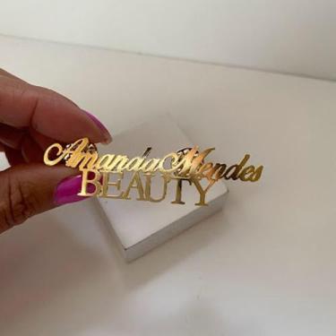 Imagem de Broche Personalizado com a Profissão - Simonatto Joias